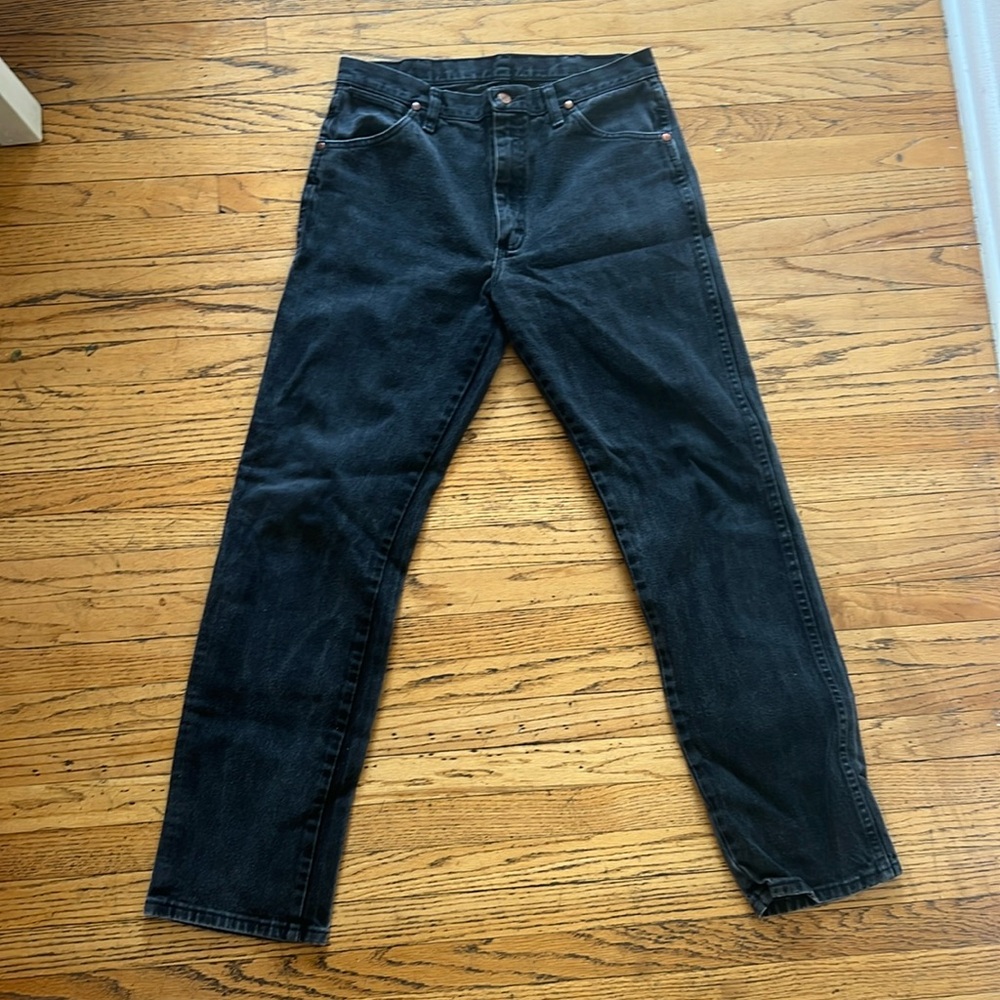 Wrangler Men’s Black Jeans 32x32 WRANGLER® COWBOY CUT® ORIGINAL FIT JEAN